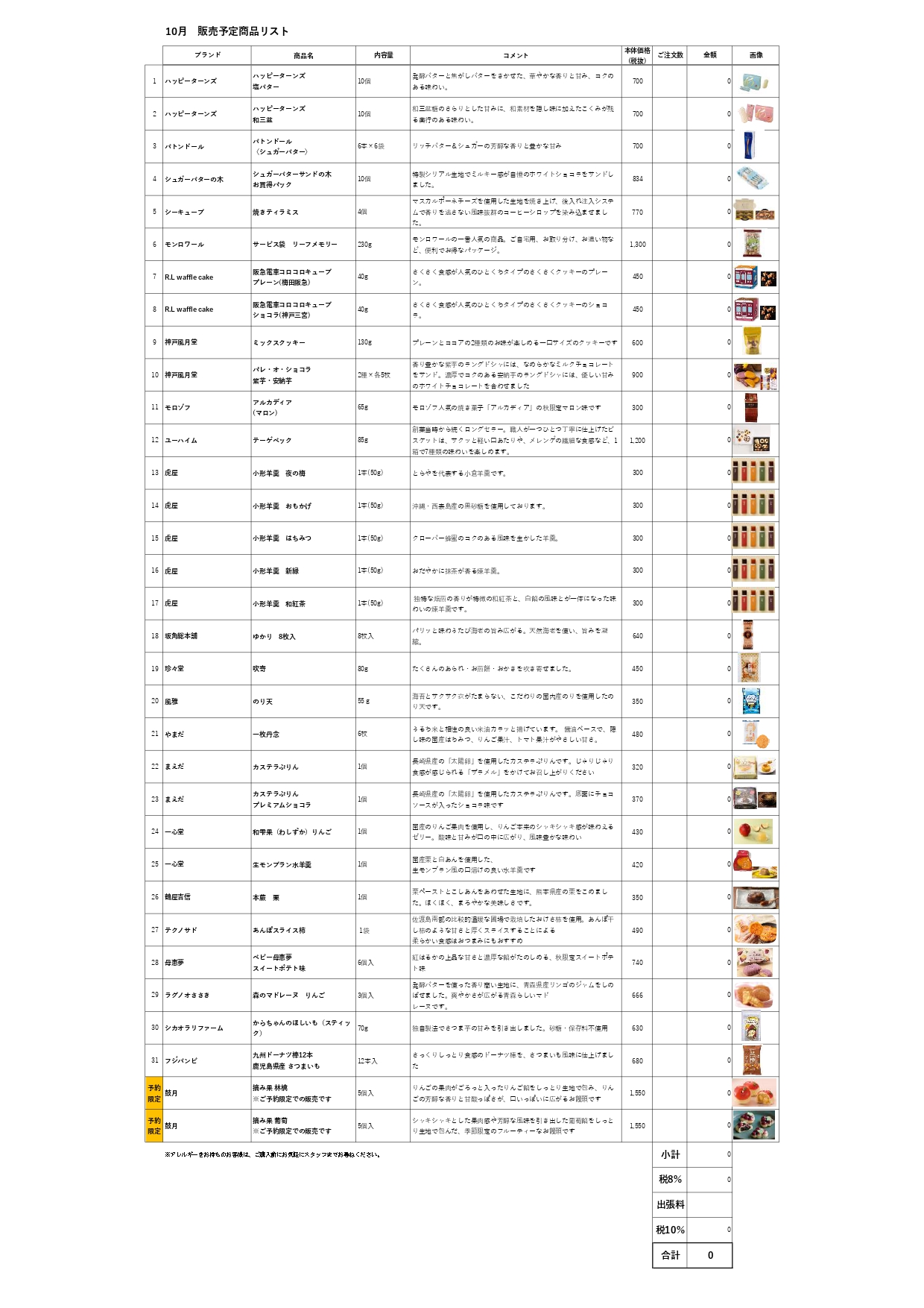 教育研究棟学生食堂メニュー